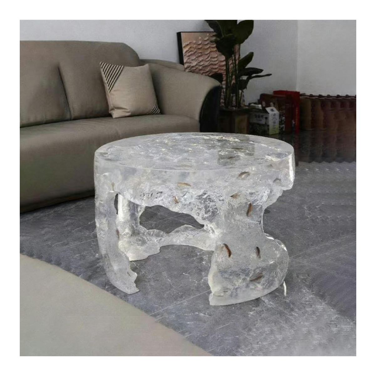 Glacial Cavern Round Table
